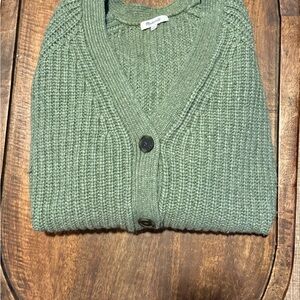 Madewell Green Grandpa Cardigan